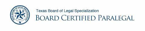 Texas Board Certified Paralegal